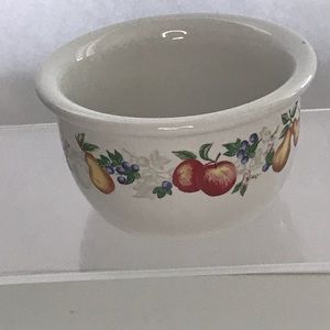 CORELLE Coordinates 7oz Ramekin Stoneware Chutney Fruit Small Bowl